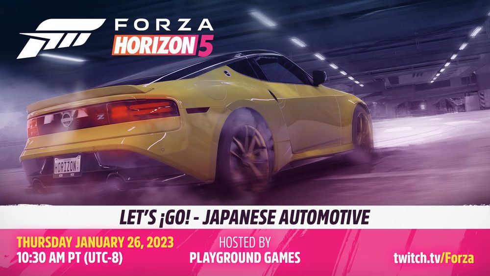 A tune in announcement for the January 26 Let's GO! livestream.