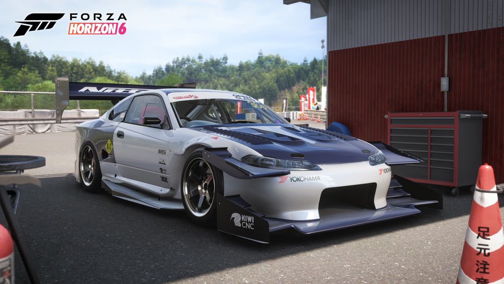 Official Forza Horizon 6 Time Attack image of the Nissan Silvia WTA