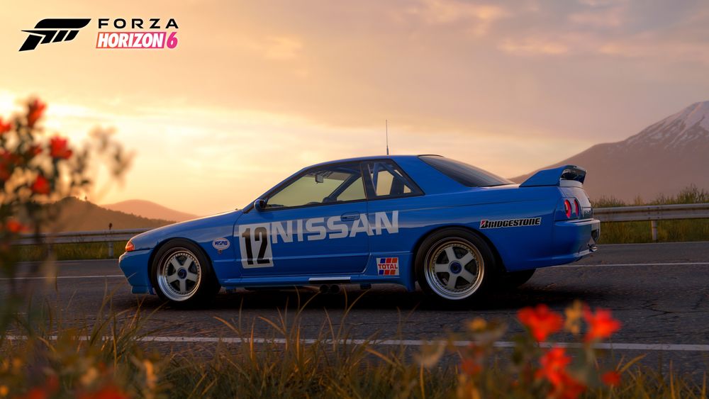 Official Forza Horizon 6 image of the 1990 Nissan Skyline GT-R