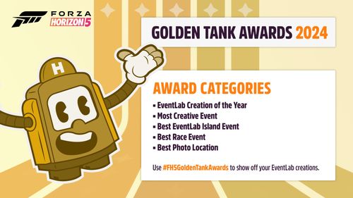 Golden Tank Awards 2024 categories