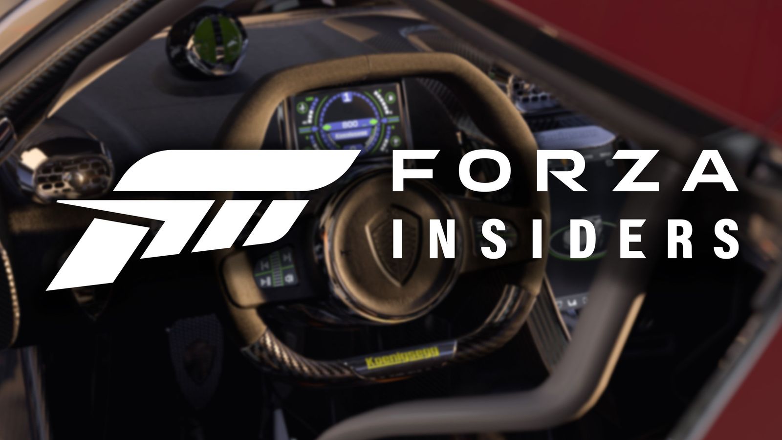 Forza Iconn Drive the Future of Forza with Forza Insiders!